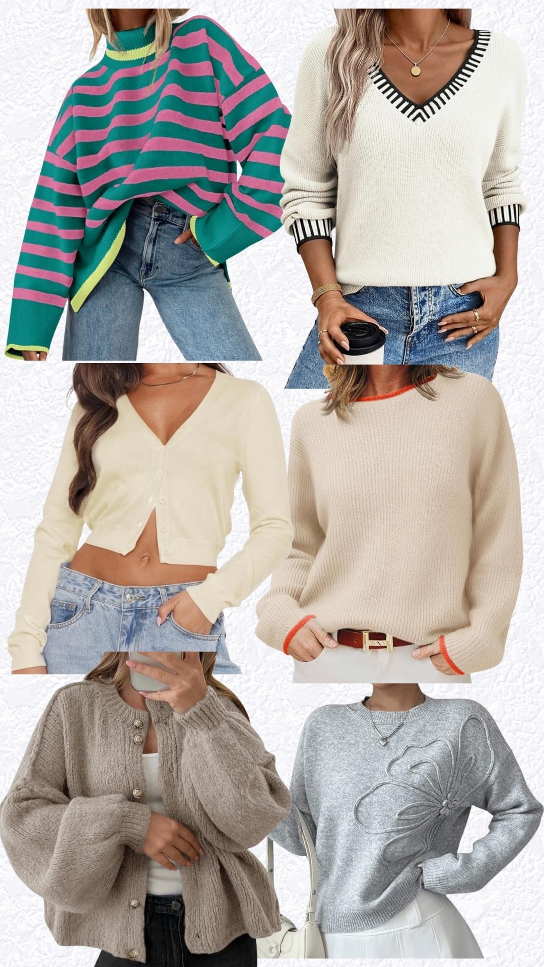 Sweater weather!!! 





Chunky knit sweaters / fall fashion / trending 

#LTKStyleTip #LTKFindsUnder50 #LTKFindsUnder100