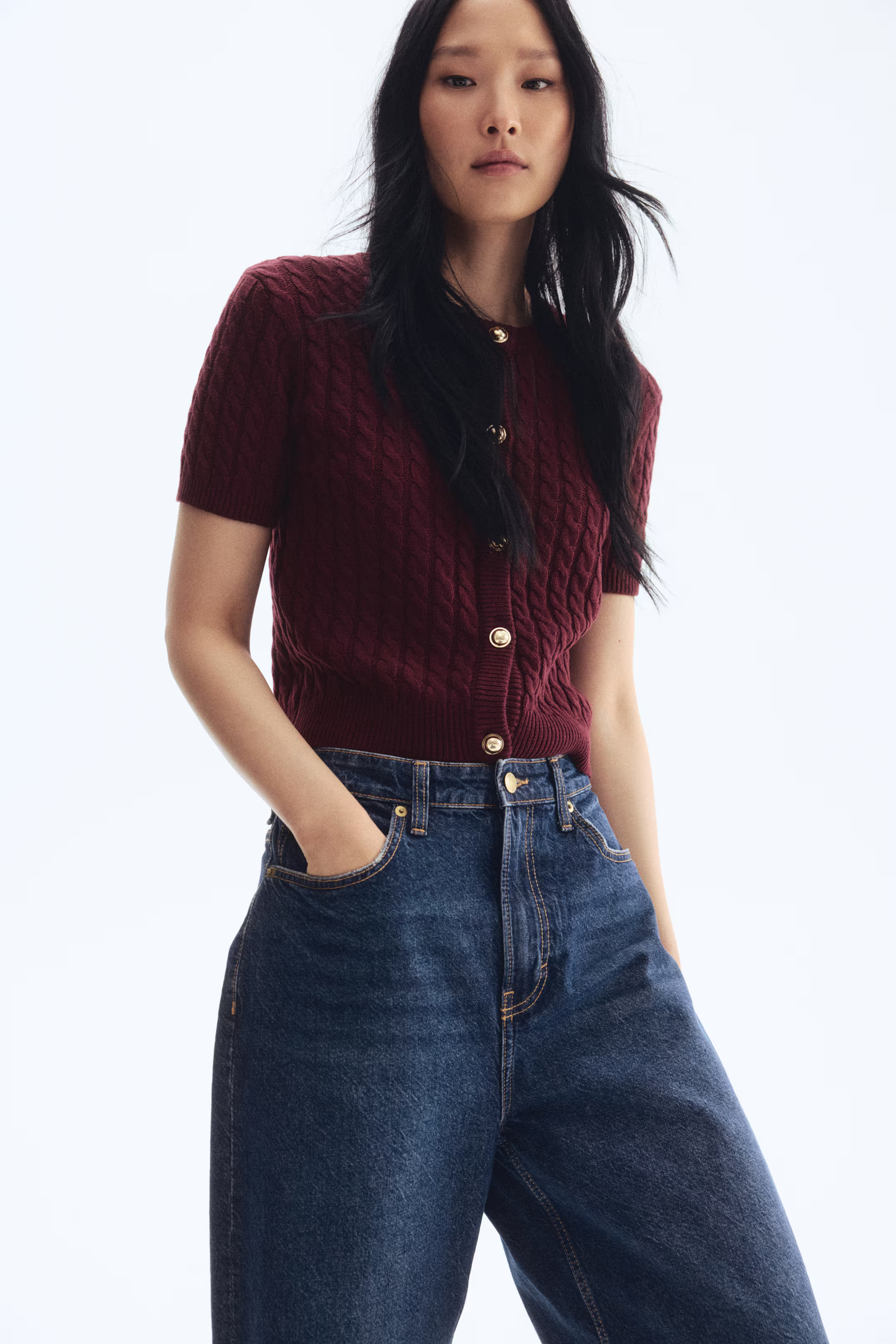 Cable-Knit Cardigan | H&M (US + CA)