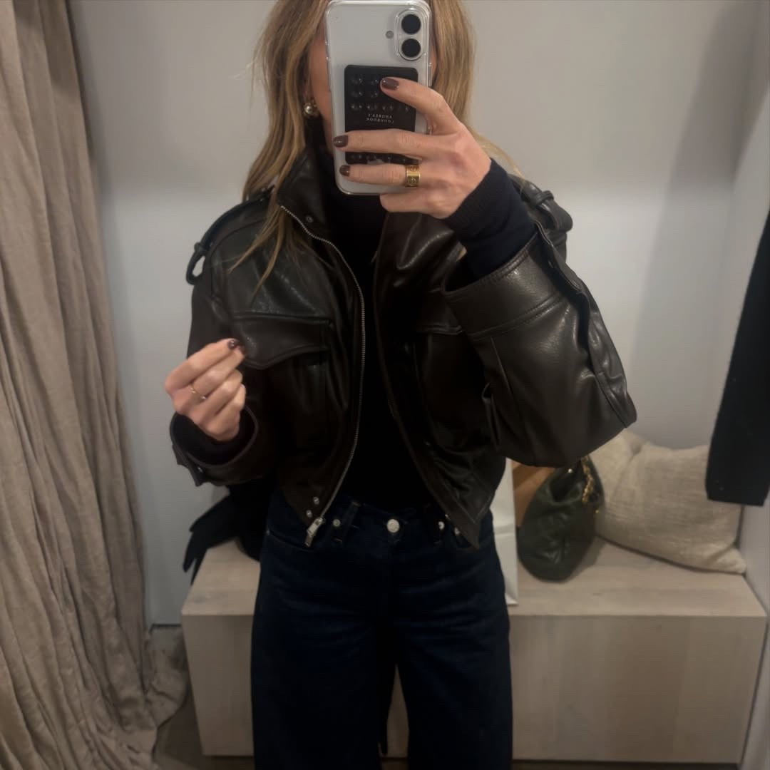 Leather jacket season 🖤