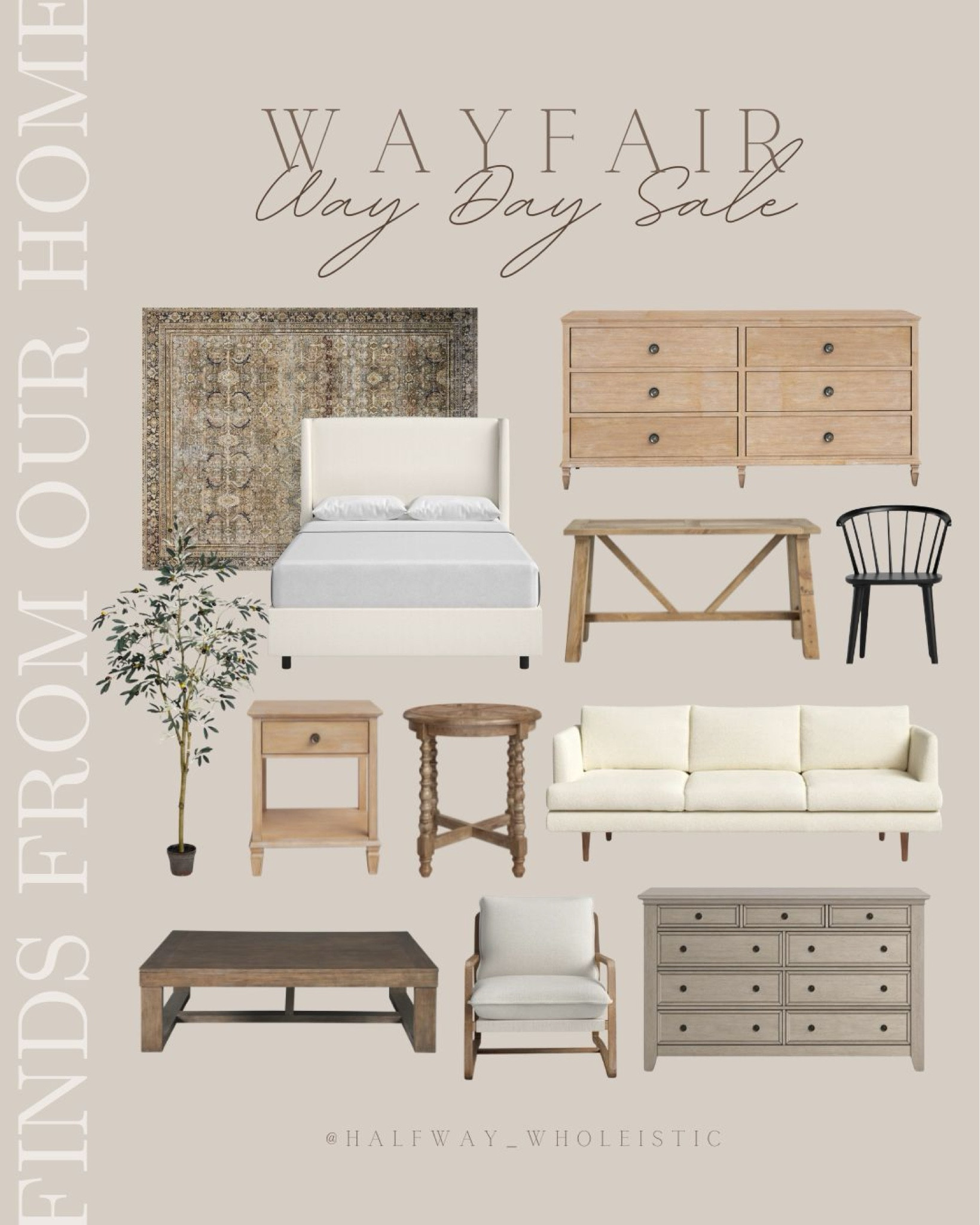 The Wayfair Way Day sale is here!! Shop all my favorite deals from our home - pieces we own and love! 