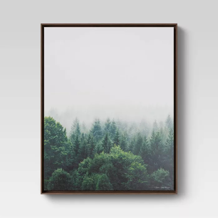 24"x30" Forest Framed Wall Canvas - Threshold™ | Target
