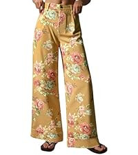 Cicy Bell Women's Floral Baggy Wide Leg Jeans Casual High Waisted Boyfriend Vintage Boho Denim Pa... | Amazon (US)