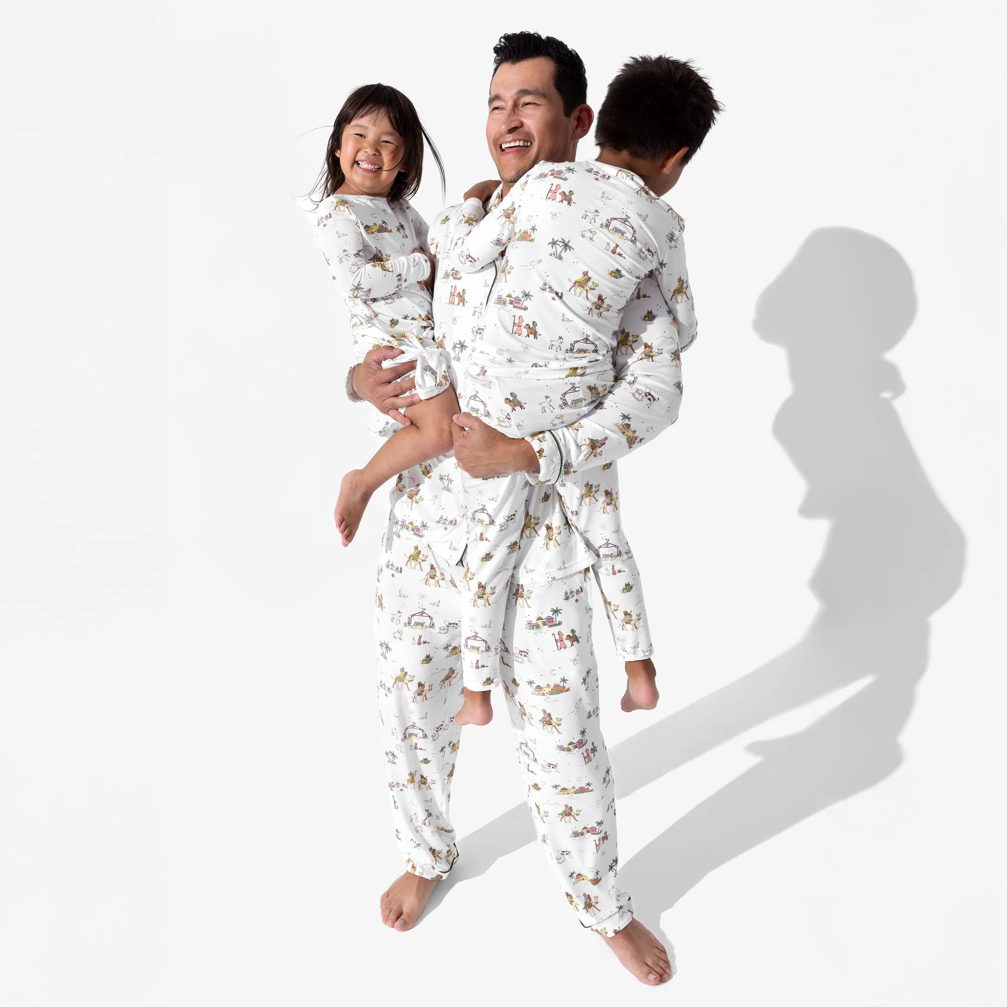 Holy Night Bamboo Men's Pajama Set | Bellabu Bear