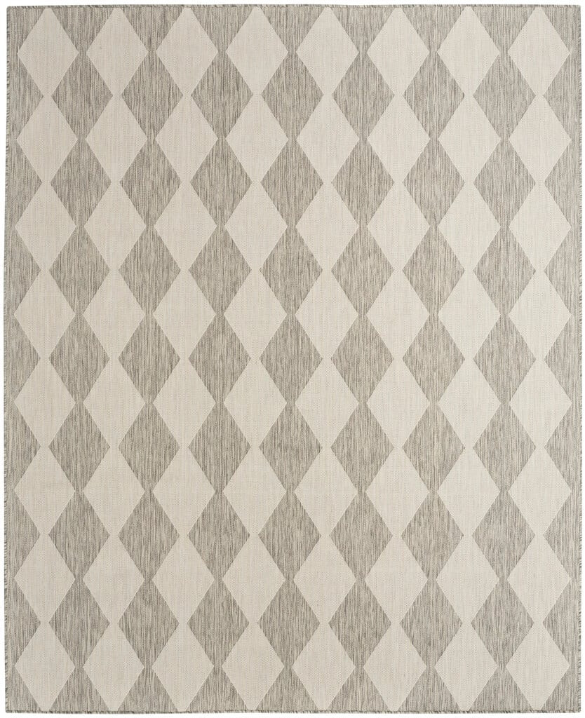 Positano Modern 6' x 9' Rug In Light Grey | 1stopbedrooms