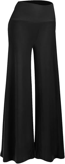Arolina Women's Stretchy Wide Leg Palazzo Lounge Pants Casual Comfy High Waist Palazzo Pants | Amazon (US)