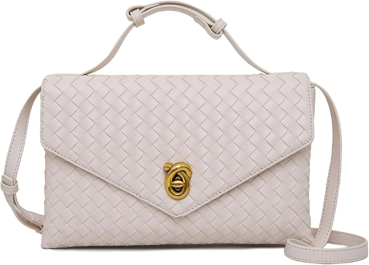 Woven Bags for Women Clutch Bag Cross Body Bag Trendy Totes Hobo Purse Summer Shoulder Bag Handba... | Amazon (US)