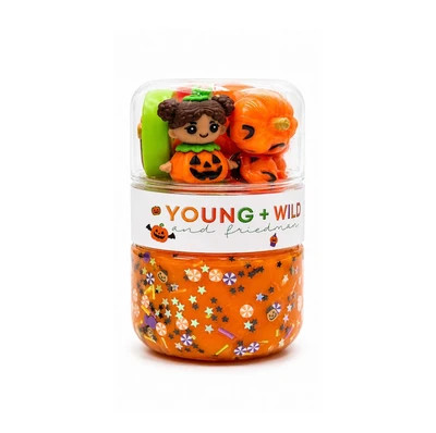Jack-O-Lantern Grab & Go Dough Jar | JoJo Mommy