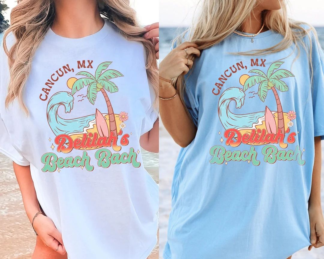 Beach Bachelorette Shirts, Bachelorette Party Shirts, Custom Bride Shirts, Palm Spring Bacheloret... | Etsy (US)