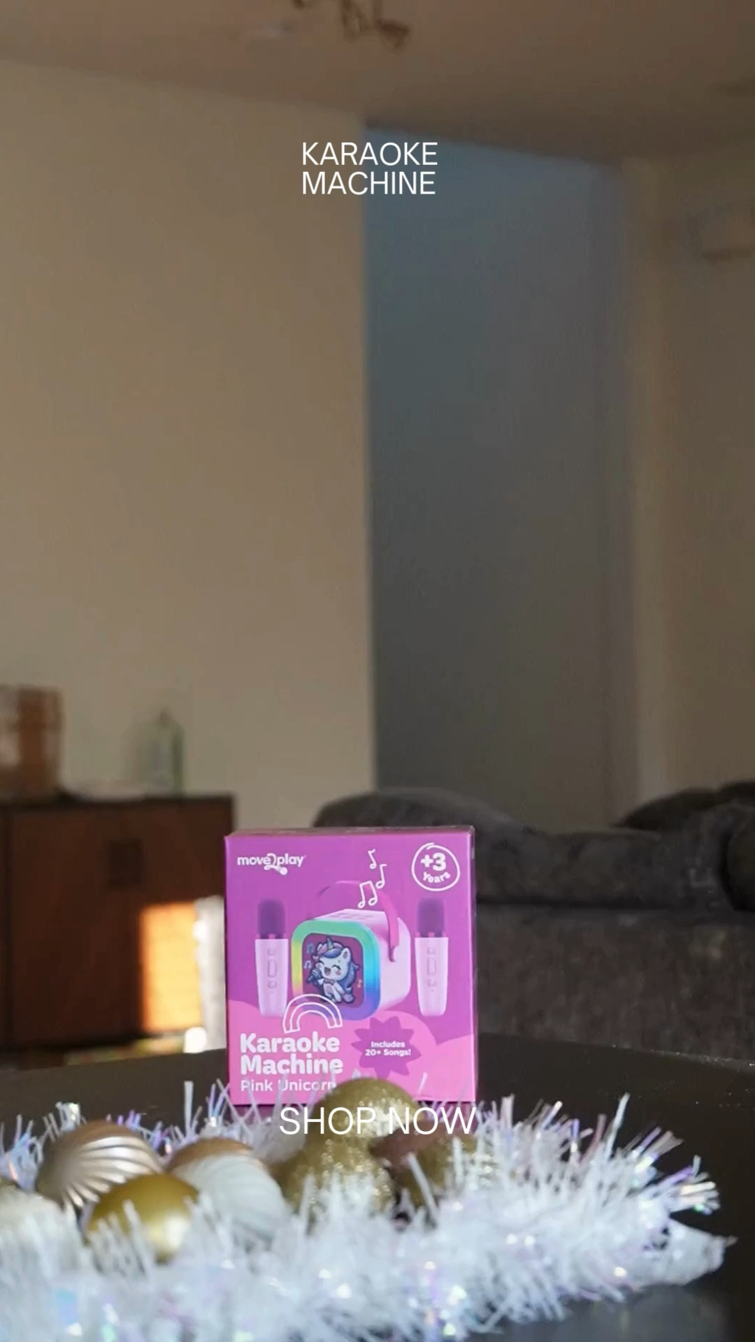 Kids karaoke machine from move2play 

#LTKGiftGuide #LTKKids #LTKParties