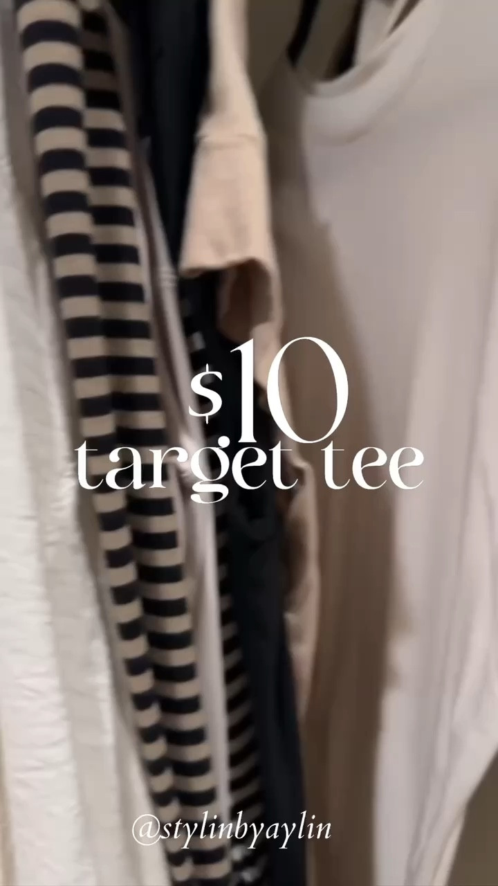 $10 Target Tee, I’m just shy of 5’7 wearing the size S #StylinbyAylin #Aylin 

#LTKSeasonal #LTKFindsUnder50 #LTKStyleTip