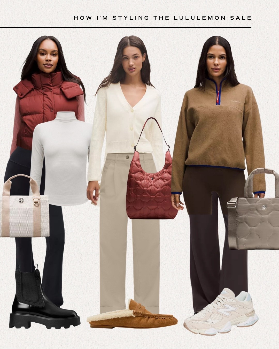 Styling pieces from the lululemon year end sale for the winter months.

#LTKootd #LTKSaleAlert