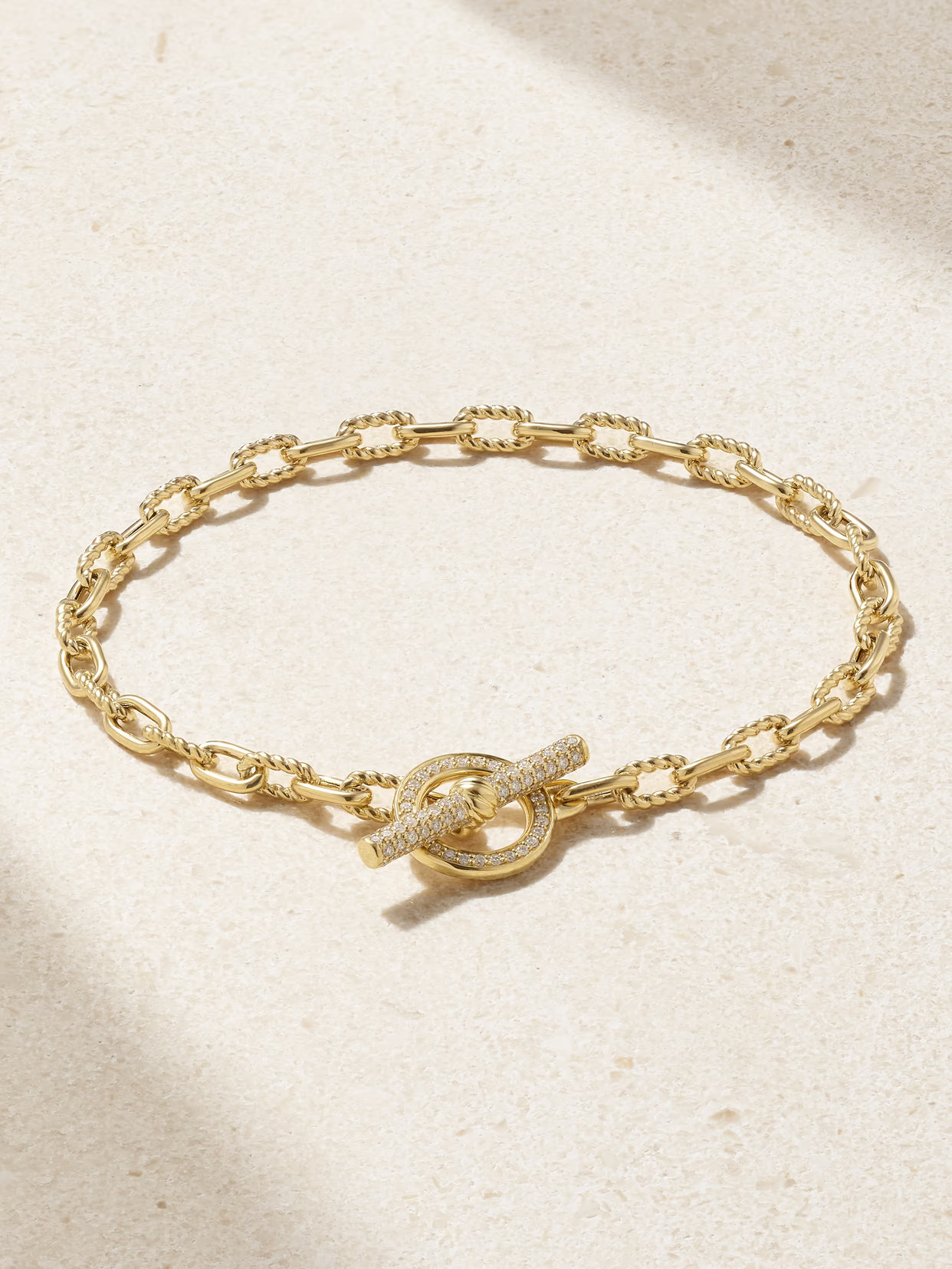 David Yurman - Madison 18-karat Gold Diamond Bracelet - 17 | NET-A-PORTER (US)