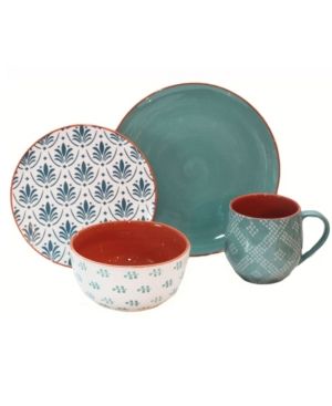 Baum Oasis 16 Piece Dinnerware Set | Macys (US)