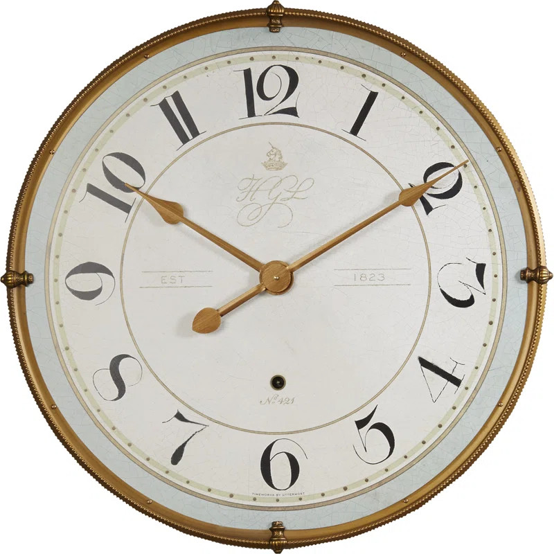 Camille Round Oversized Wall Clock | Wayfair North America