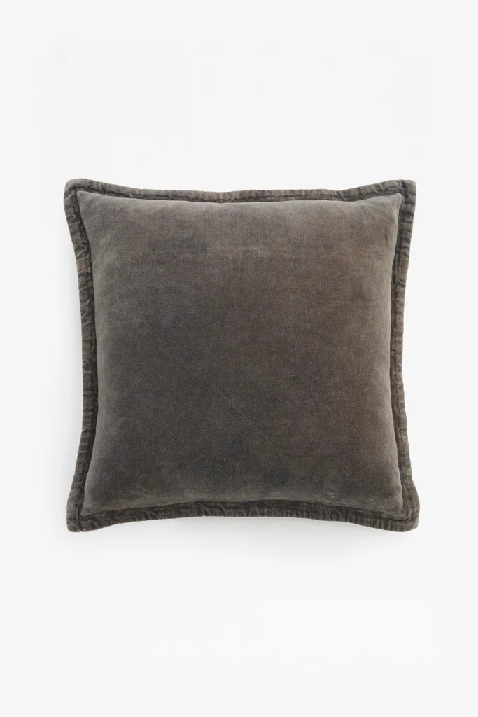 Washed Velvet Cushion | French Connection (UK)