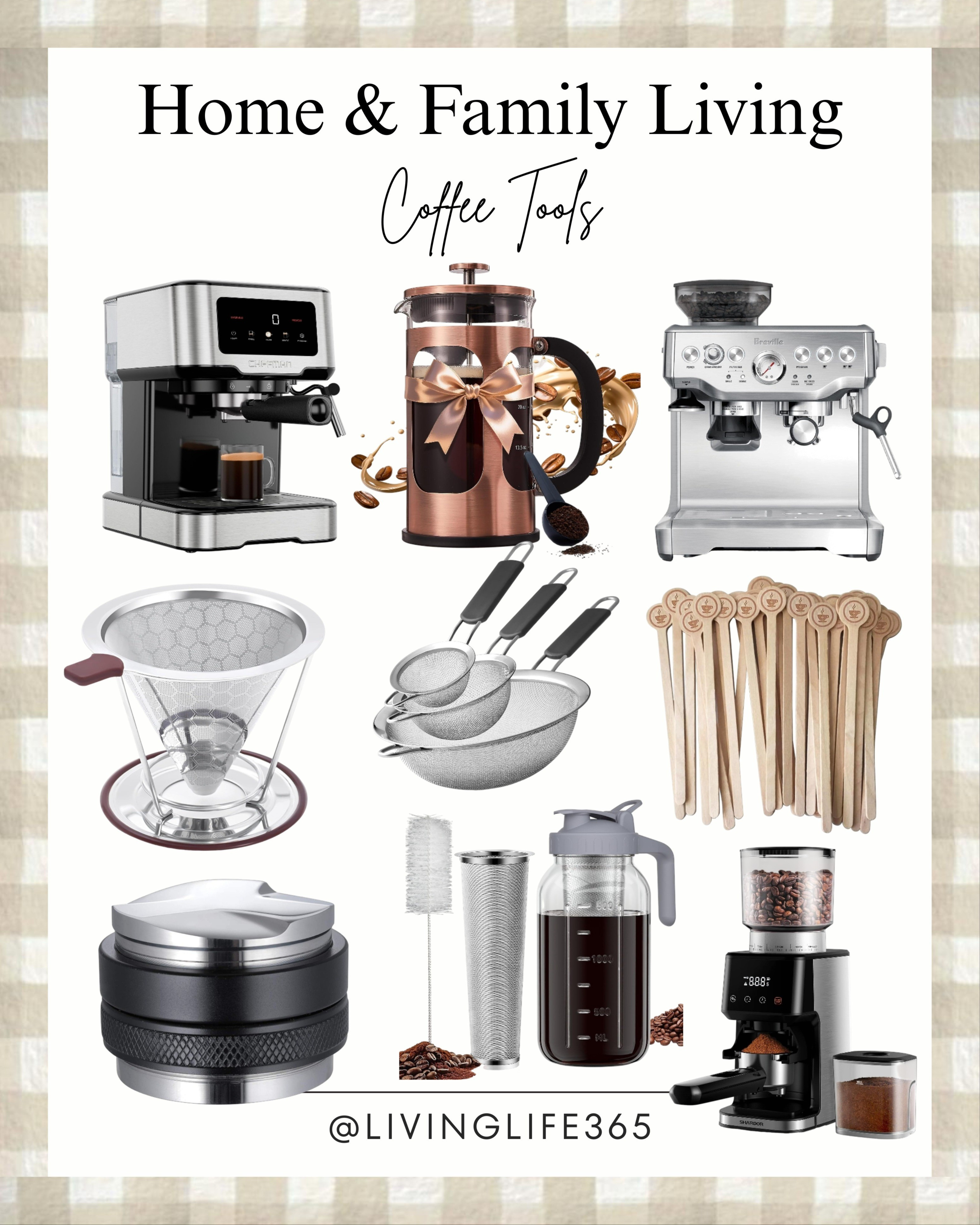 Wake up your morning routine! Elevate your coffee game with my must-have tools for the ultimate home brew. Whether you're a pour-over pro or an espresso enthusiast, these are the gadgets that make every cup better. Tap to shop the best coffee essentials and transform your kitchen into your favorite café! #CoffeeTools #HomeBarista #CoffeeEssentials #CoffeeLover #KitchenGadgets #HomeAndFamily #ShopNow #CoffeeTime

#LTKHome #LTKSaleAlert #LTKFallSale