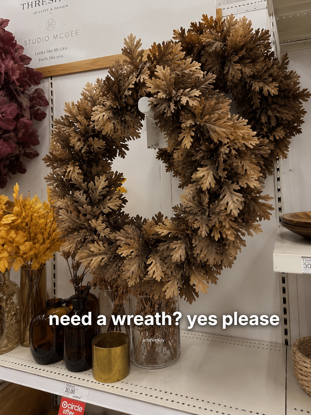 This wreath is so simple and gives all the Fall Vibes for your entryway this year🤎🍂

#LTKSeasonal #LTKHome #LTKdayinmylife