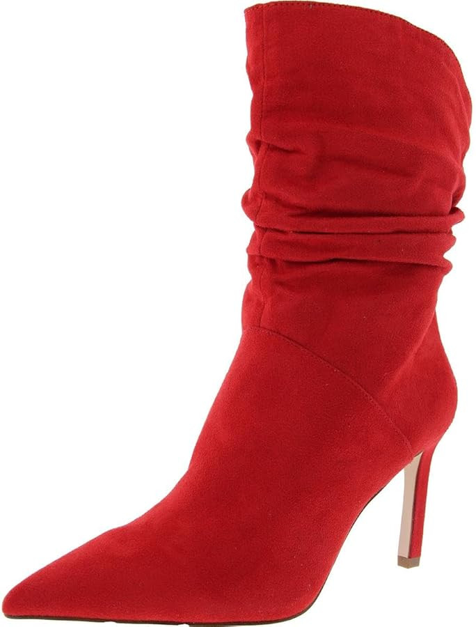 Jessica Simpson Womens Elisti Pull On Stiletto Mid-Calf Boots | Amazon (US)
