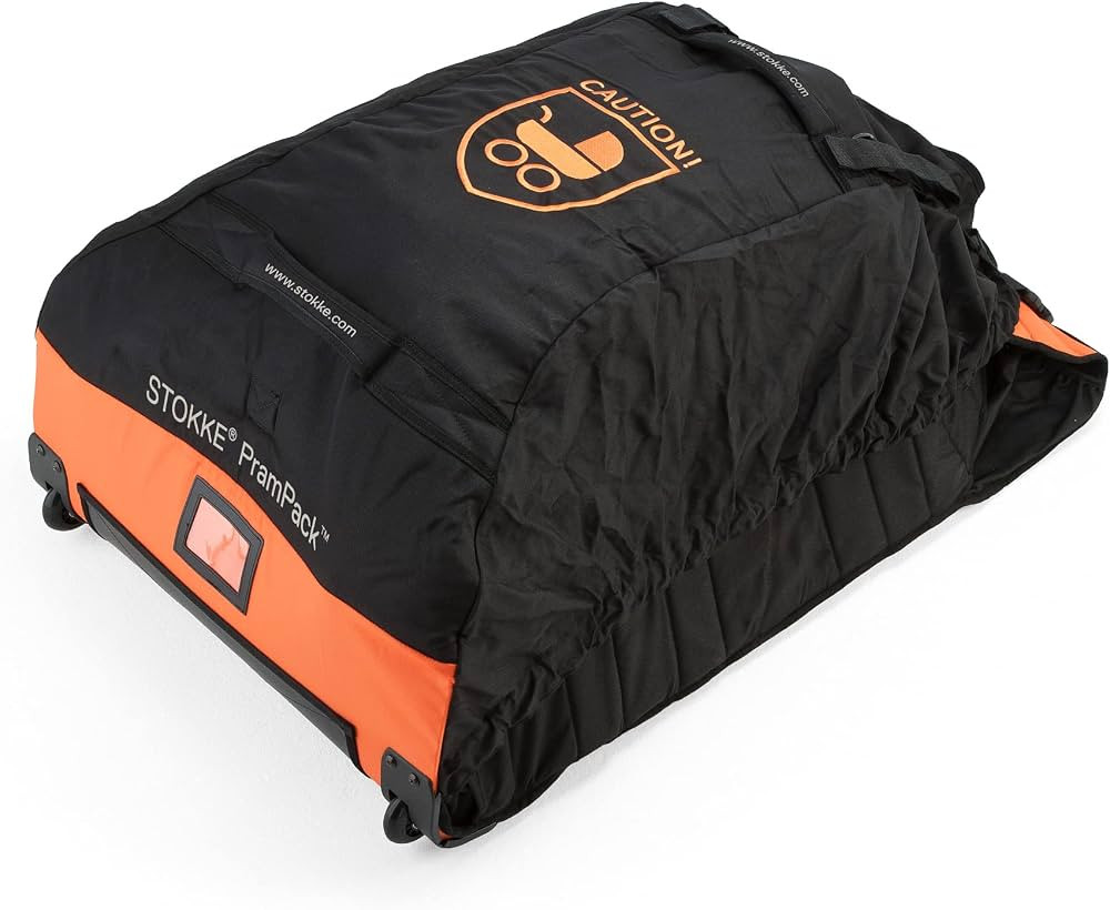 Stokke PramPack, Black & Orange - Protects Your Stroller While You Travel - Lightweight - Rolls U... | Amazon (US)