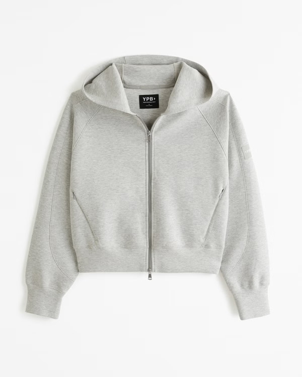 YPB neoKNIT MAX Full-Zip Hoodie | Abercrombie & Fitch (US)