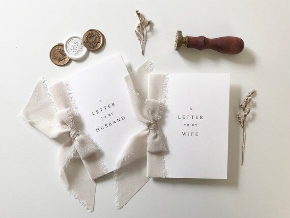 A Letter to My Husband/wife Love Letters Modern Vow Books | Etsy | Etsy (US)