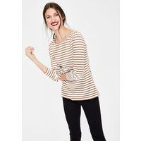 Long Sleeve Breton Brown Women Boden, Ivory | Boden (UK & IE)