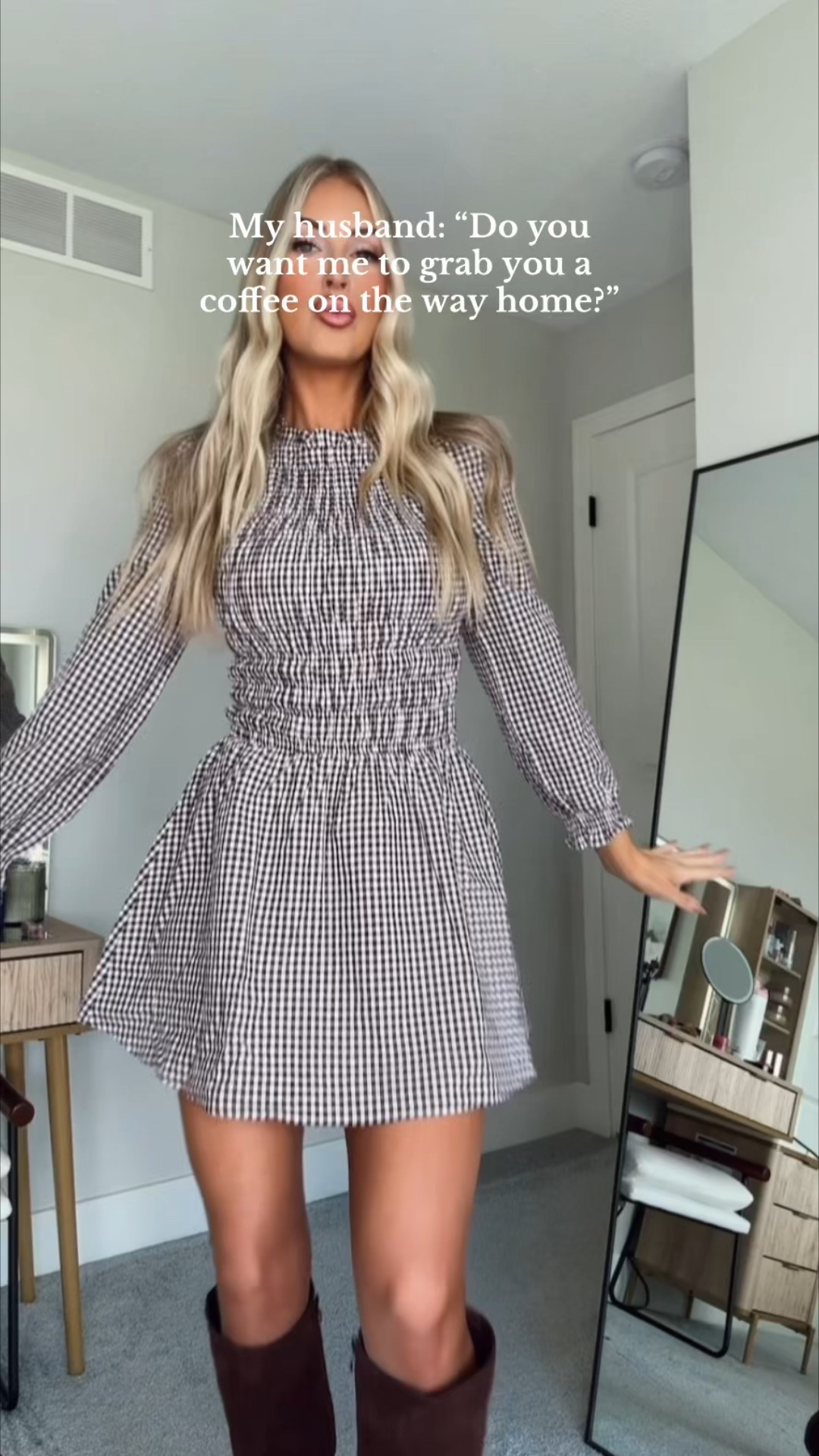 The cutest fall dress! Wearing a size S 🤎 Use code LNW for 15% off on orders $65+ or 20% off on orders $109+

#LTKFindsUnder100 #LTKFindsUnder50 #LTKStyleTip