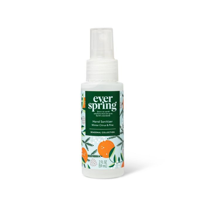 Winter Citrus & Pine Hand Sanitizer Spray - 2oz - Everspring™ | Target