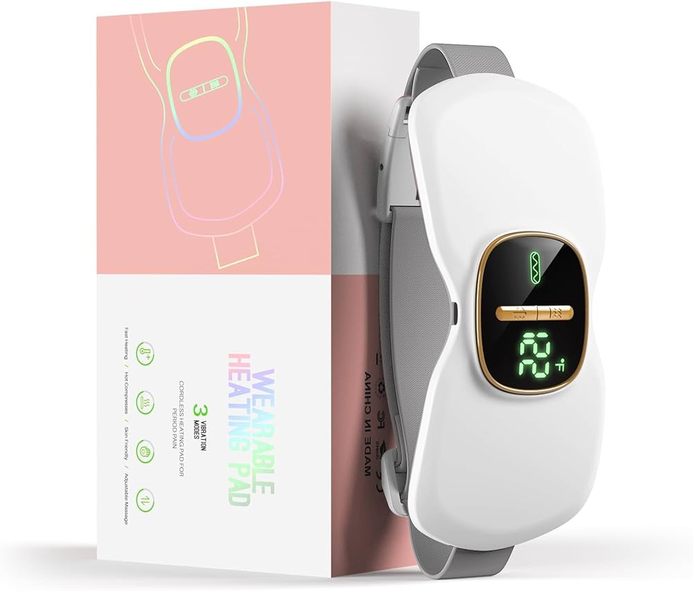 Heating Pads, Portable Cordless Heat Pad, Heating Pad with 3 Heat Levels, Back or Belly Heated Pa... | Amazon (CA)