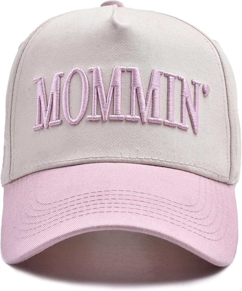 Vintage Two-Tone Women's Baseball Cap, Mommin Trucker Hat for Women & Men, Adjustable Baseball Ca... | Amazon (US)