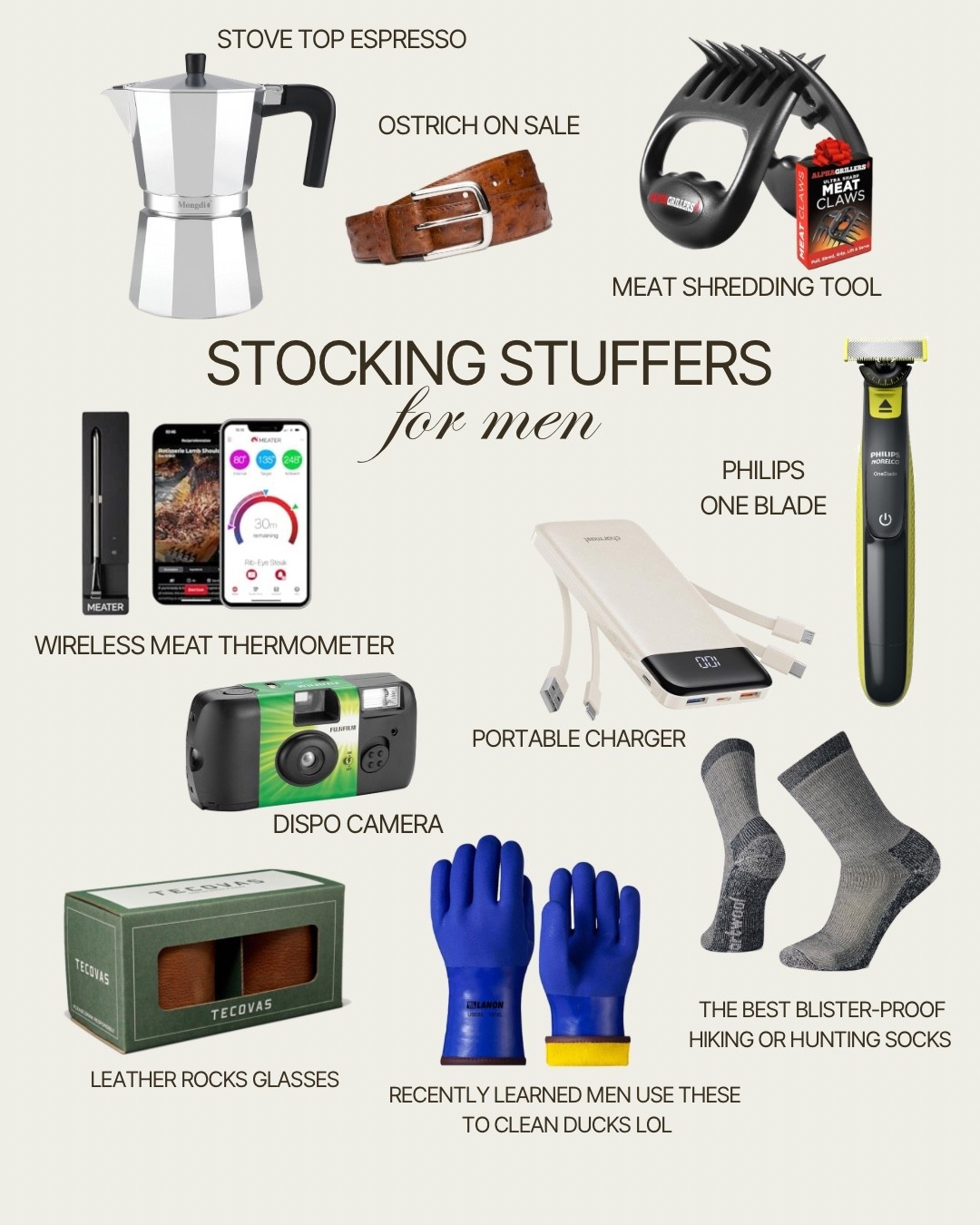 Stocking stuffers for men they will actually use! 

Holiday, Christmas gifts, last minute Christmas, stocking stuffers for men

#LTKGiftGuide #LTKSaleAlert #LTKHoliday