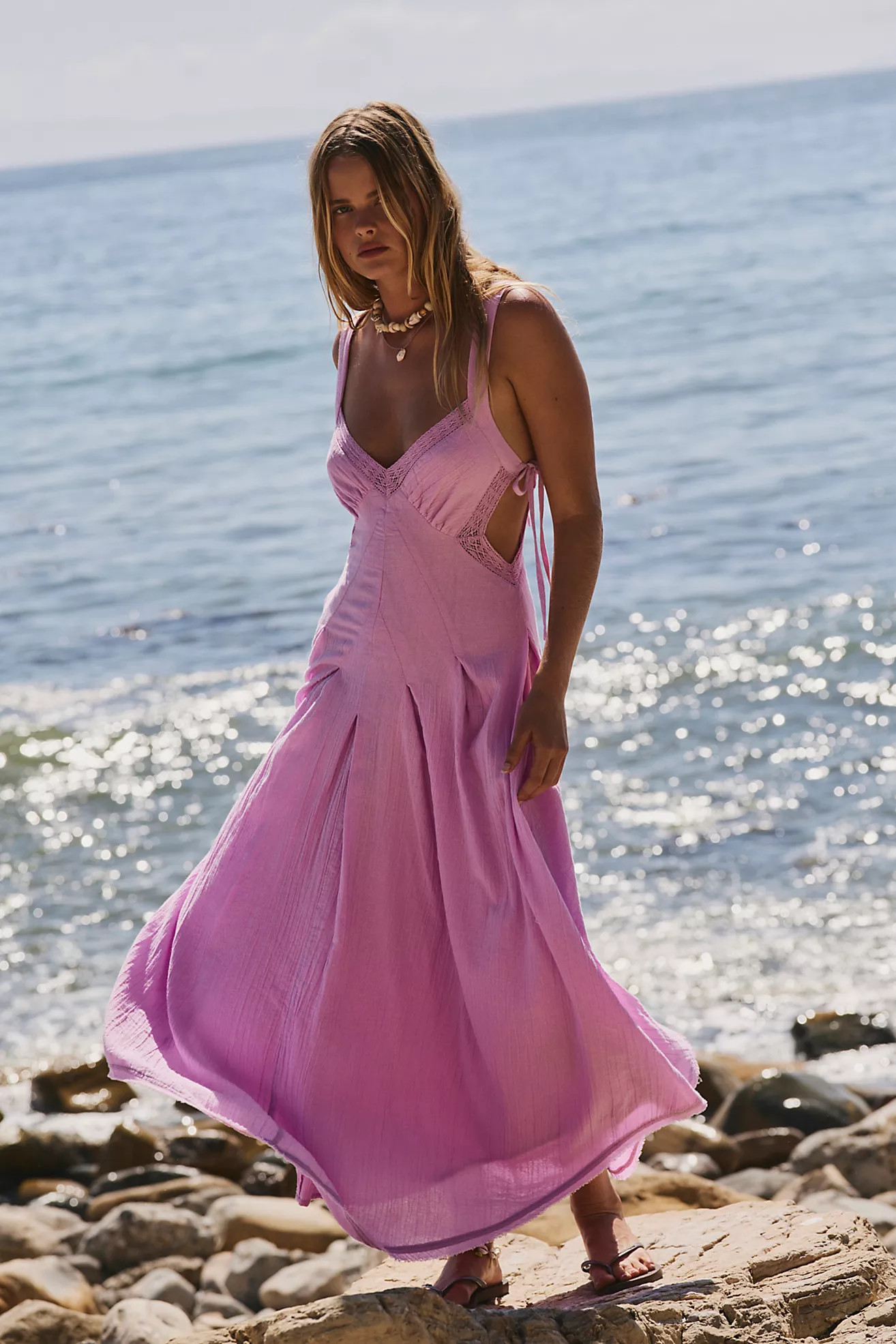 Vivi Cotton Midi Dress | Free People (Global - UK&FR Excluded)