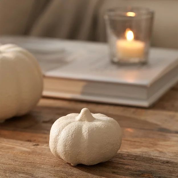 Ceramic Pumpkin – Small | The White Company UK & ROW