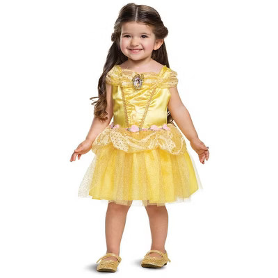 Toddler Disney Princess Belle Halloween Costume Dress | Target