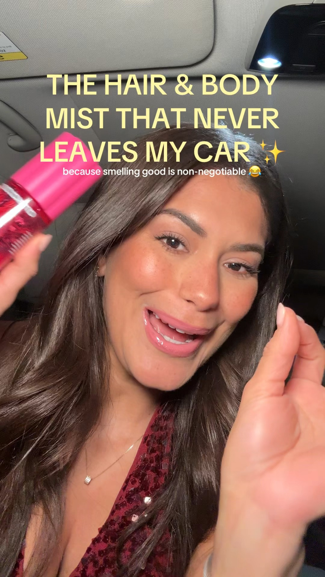 The fact that this literally NEVER leaves my car 😂💕 amika Aura Hair & Body Mist has become one of my favorite little everyday essentials. Spray my hair, spray my body and GO ✨

amika Aura Hair & Body Mist | hair perfume | body mist | perfume for hair | everyday fragrance | beauty essentials | smell good routine | amika hair products

#Amika #amikagiftedme #HairPerfume #BodyMist @ulta 

date night outfits

#LTKBeauty #LTKmorningroutine #LTKselfcare
