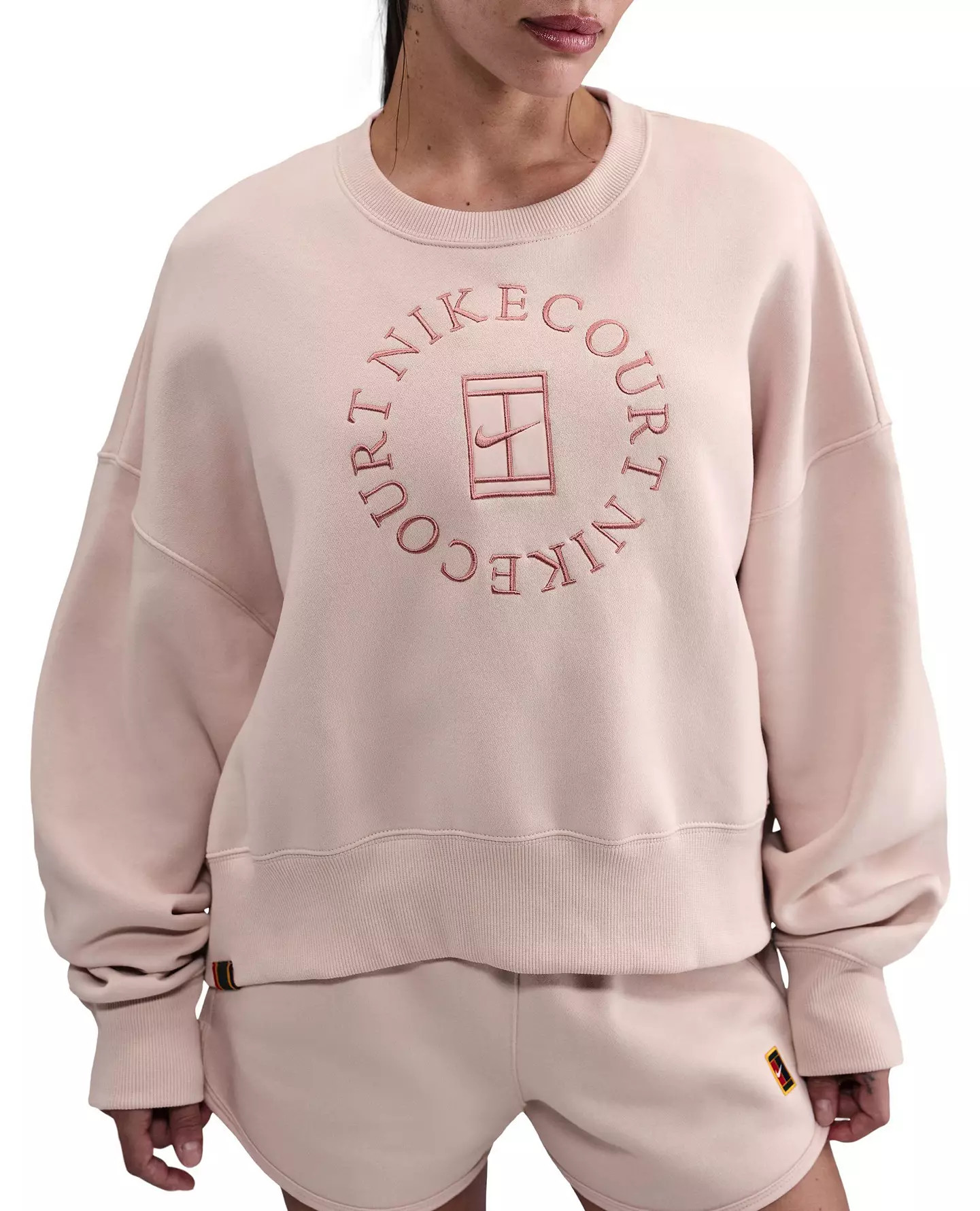 Nike Women's NikeCourt Heritage Phoenix Fleece Over-Oversized Golf Crewneck | DICK'S Sporting Goods