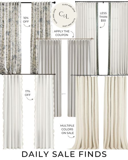 Amazon home curtains all on sale! These scalloped panels are so pretty ✨

curtains, drapery, window treatments, blackout curtains, velvet curtains, neutral drapery, budget friendly curtains, plaid curtains, pinch pleat, light filtering panels, scalloped panels, Amazon curtains, living room, bedroom, guest room, dining room, entryway Amazon, Amazon home, Amazon finds, Amazon must haves, Amazon sale, sale finds, sale alert, sale #amazon #amazonhome

#LTKhome #LTKunder50 #LTKsalealert