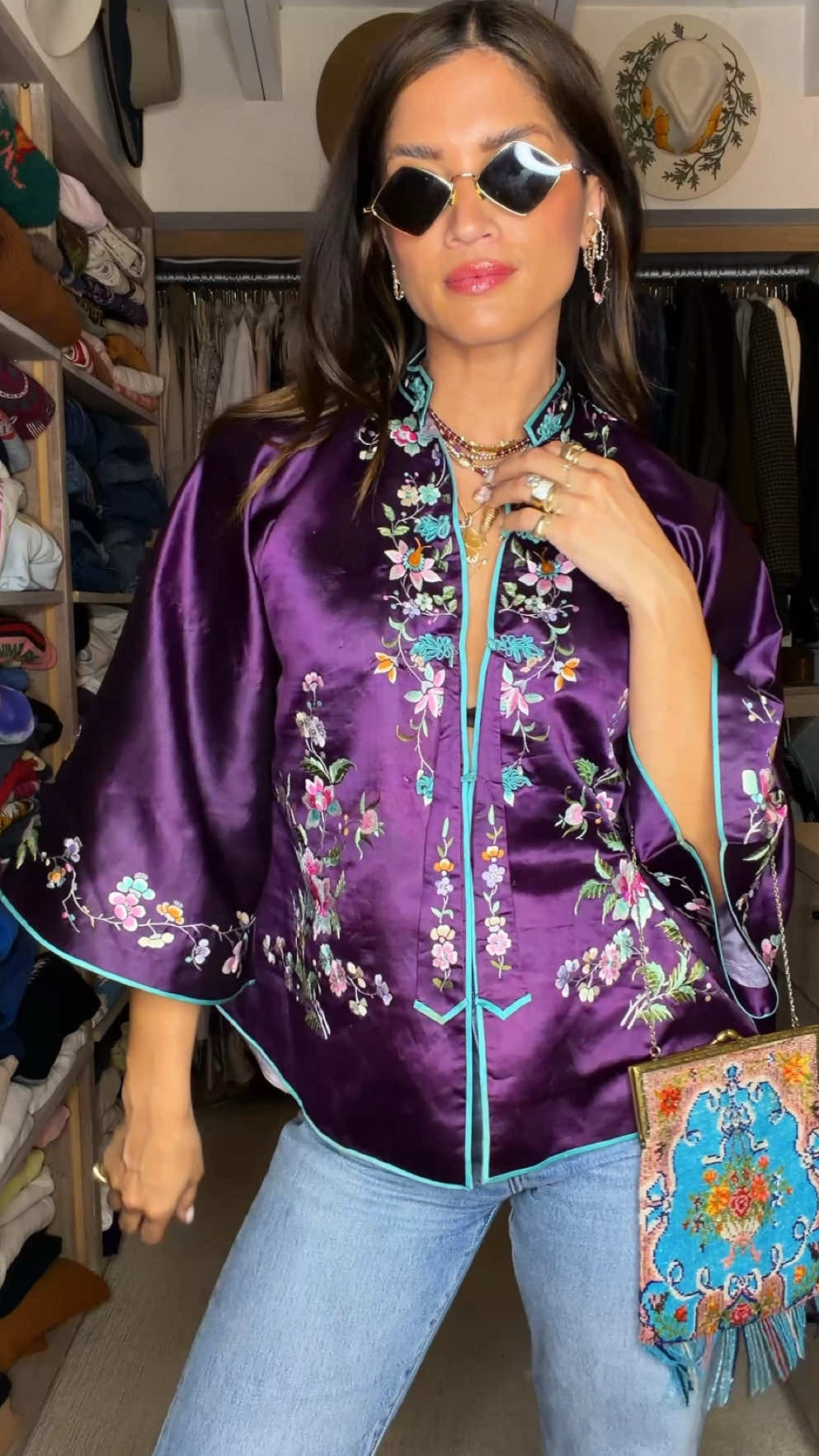 What vintage dreams are made of 💜 #GRWM #getdressedwithme

#LTKdayinmylife #LTKgrwm #LTKootd