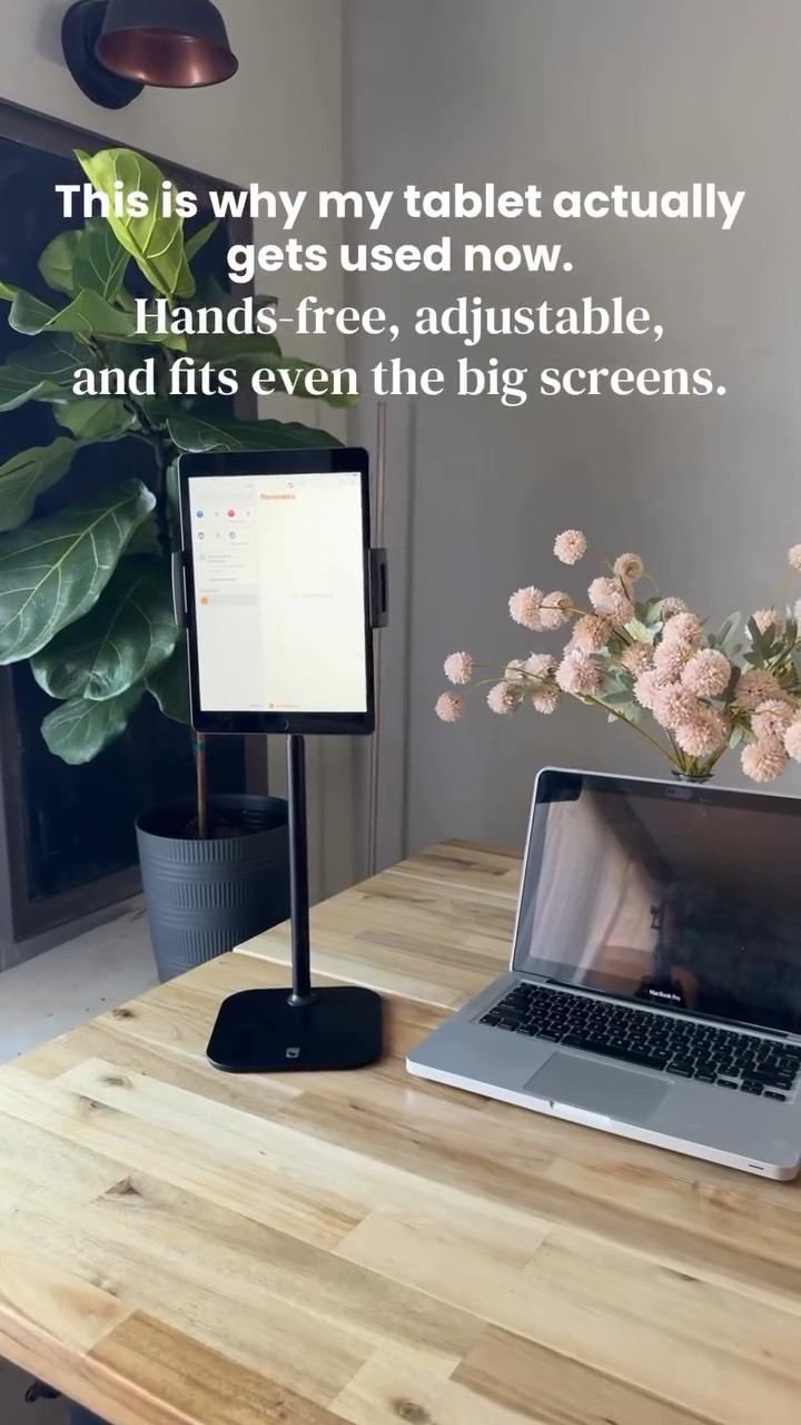 Comment “shop” & I’ll send you the details! If your iPad is always too low, tipping over, or propped on random things… this is the fix…

#tabletstand #homeoffice #tabletaccessories #workfromhomesetup #amazonhomefavorites

#LTKselfcare #LTKHome #LTKmomlife