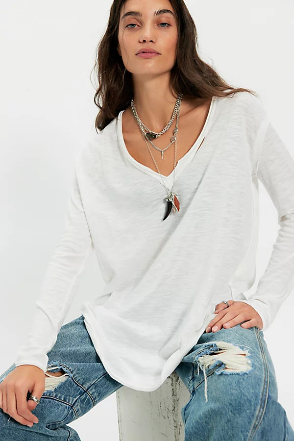We The Free Real One Long Sleeve Top | Free People (Global - UK&FR Excluded)