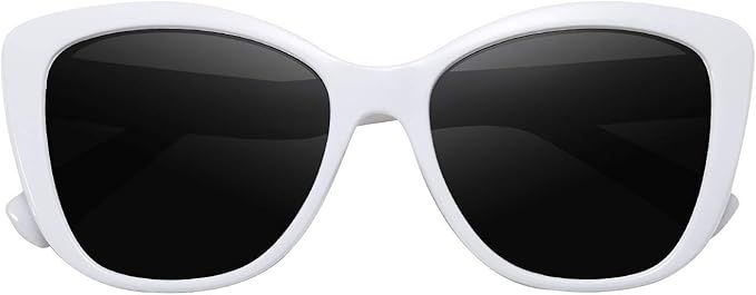 FEISEDY Polarized Vintage Sunglasses American Square Jackie O Cat Eye Sunglasses B2451 | Amazon (US)
