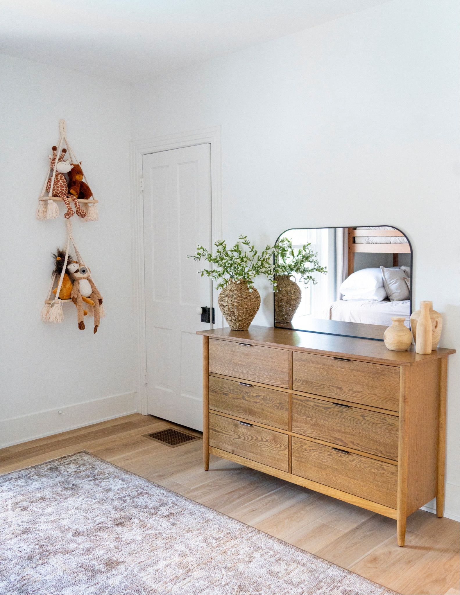 Hearth & Hand with Magnolia has a beautiful contemporary wooden 6 drawer dresser in aged oak under $600 — this piece is worth it! 

#Targethome
#Airbnbhome