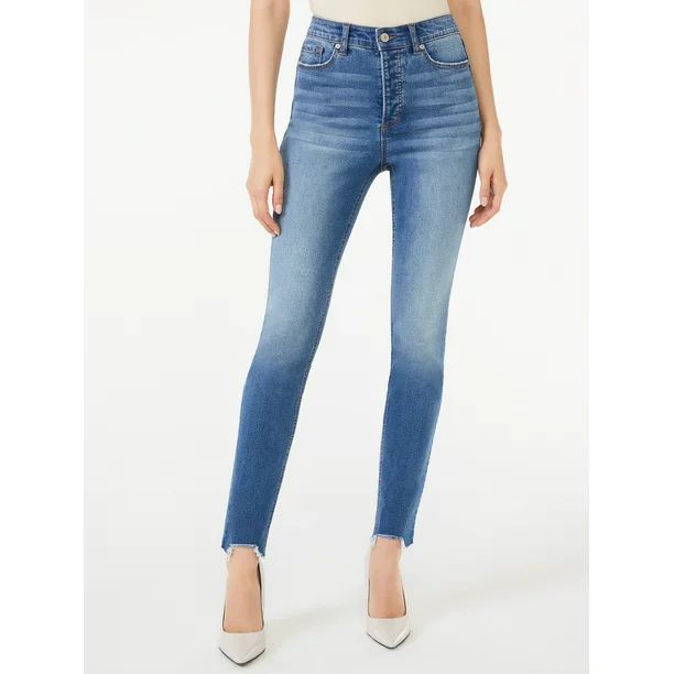 Easy to style, easy to wear. Scoop’s Essential Skinny Jeans prove that the silhouette is here t... | Walmart (US)