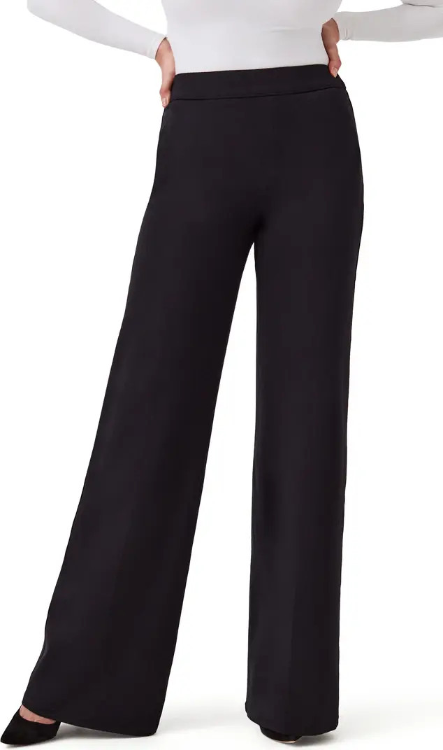 SPANXsupersmooth™ PerfectFit Ponte Wide Leg Pants | Nordstrom
