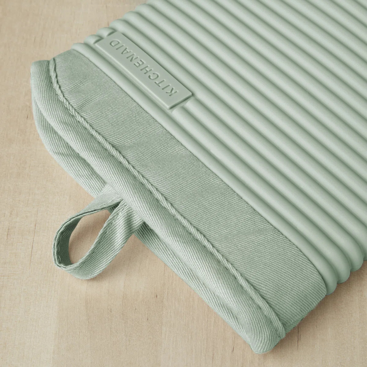 KitchenAid Ribbed Soft Silicone Oven Mitt (Set of 2) | Wayfair North America