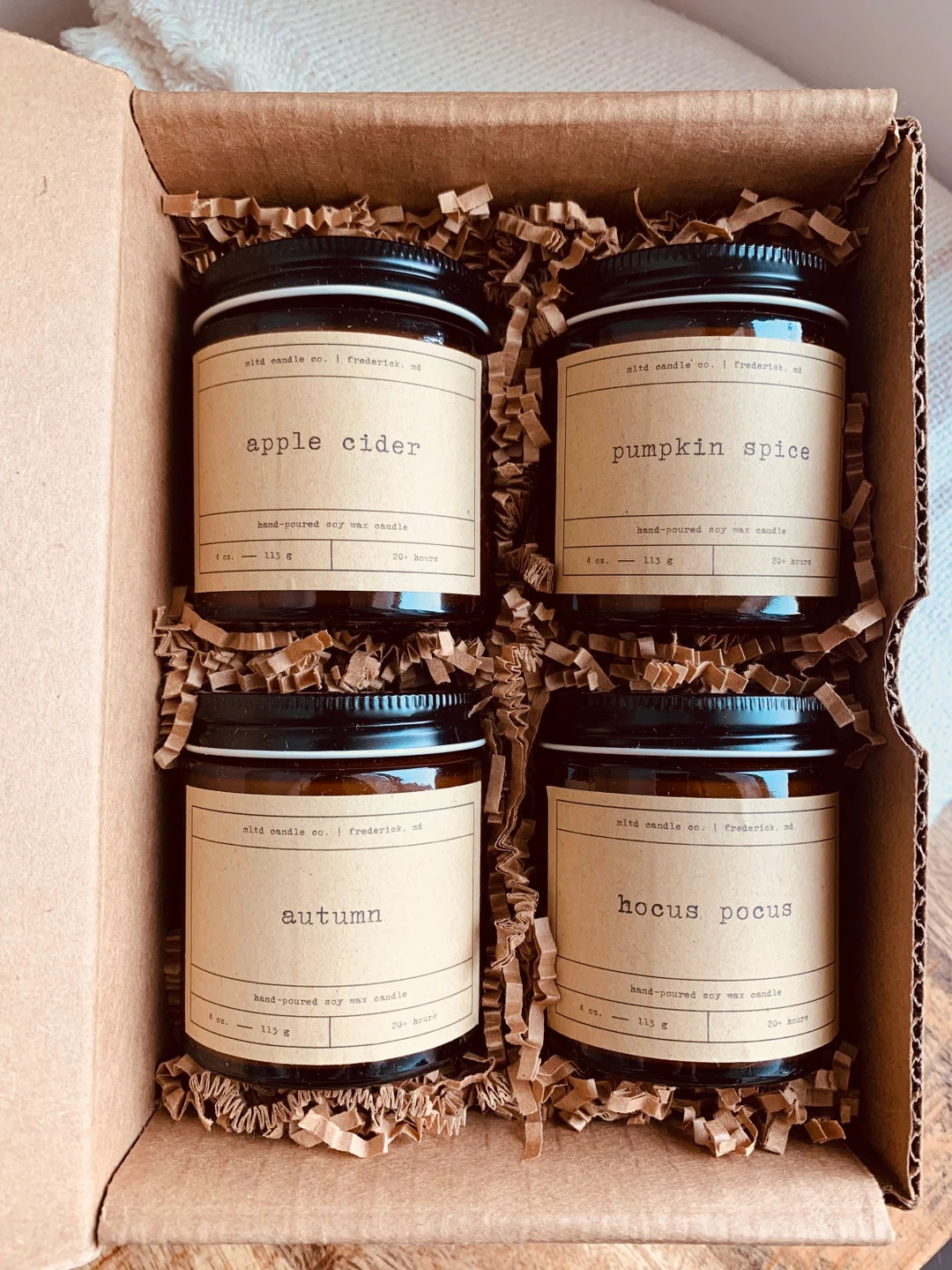 Fall Candle Sampler Pack | Fall Candle | Soy Fall Candle | Fall Scented Candle | Handmade | Dye F... | Etsy (US)