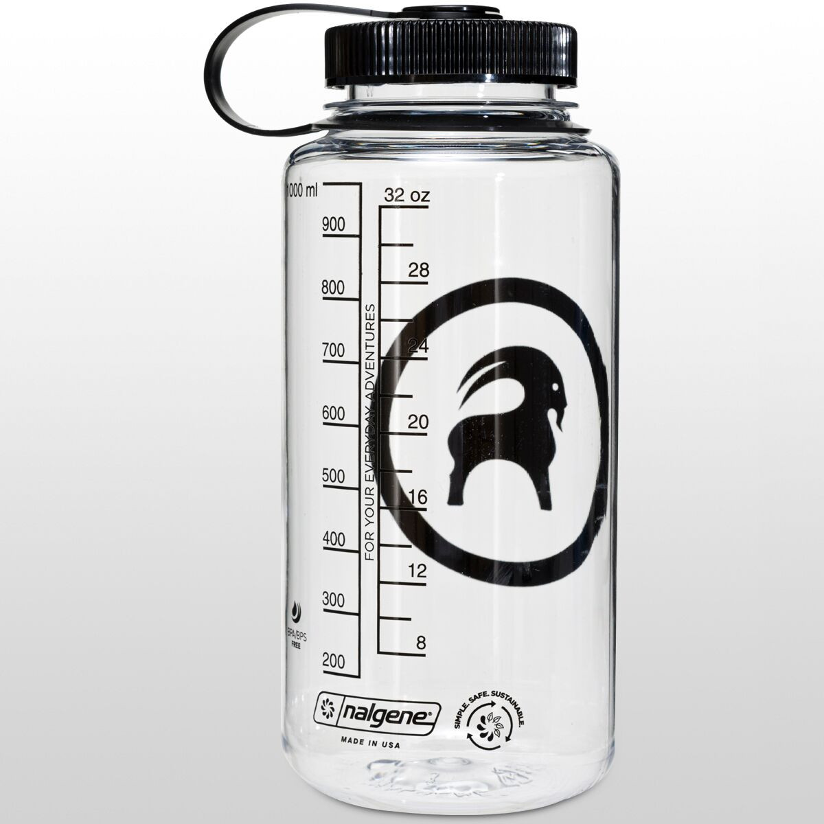 Backcountry x Nalgene Goat Logo 32oz Wide Mouth Sustain Bottle - Hike & Camp | Backcountry