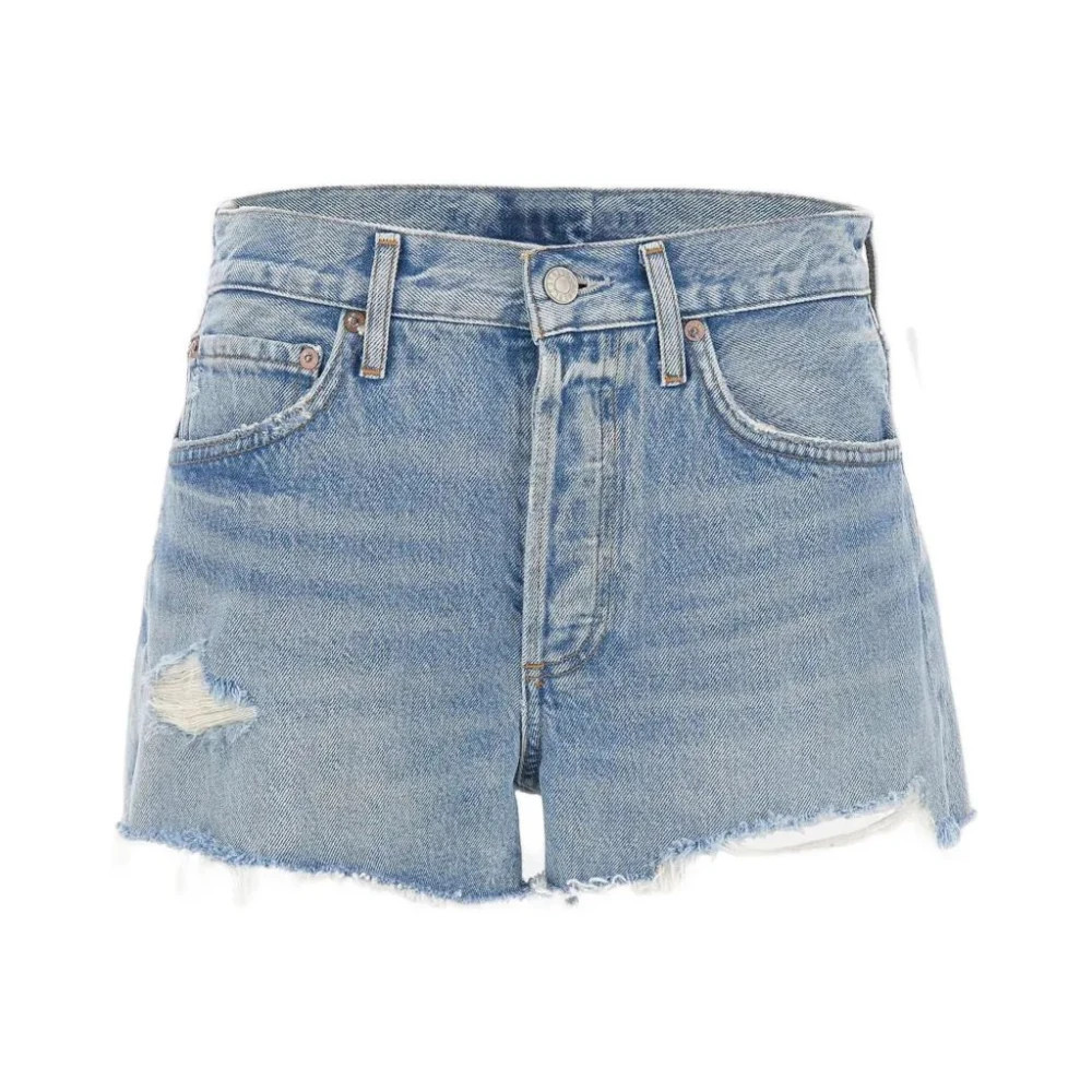 Agolde, Femme, Shorts, Bleu, Taille: W29 Parker Short | Miinto FR