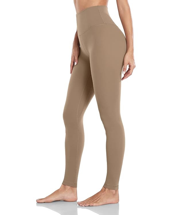 HeyNuts Essential/Work Out Full Length Yoga Leggings, Women's High Waisted Workout Compression Pa... | Amazon (US)