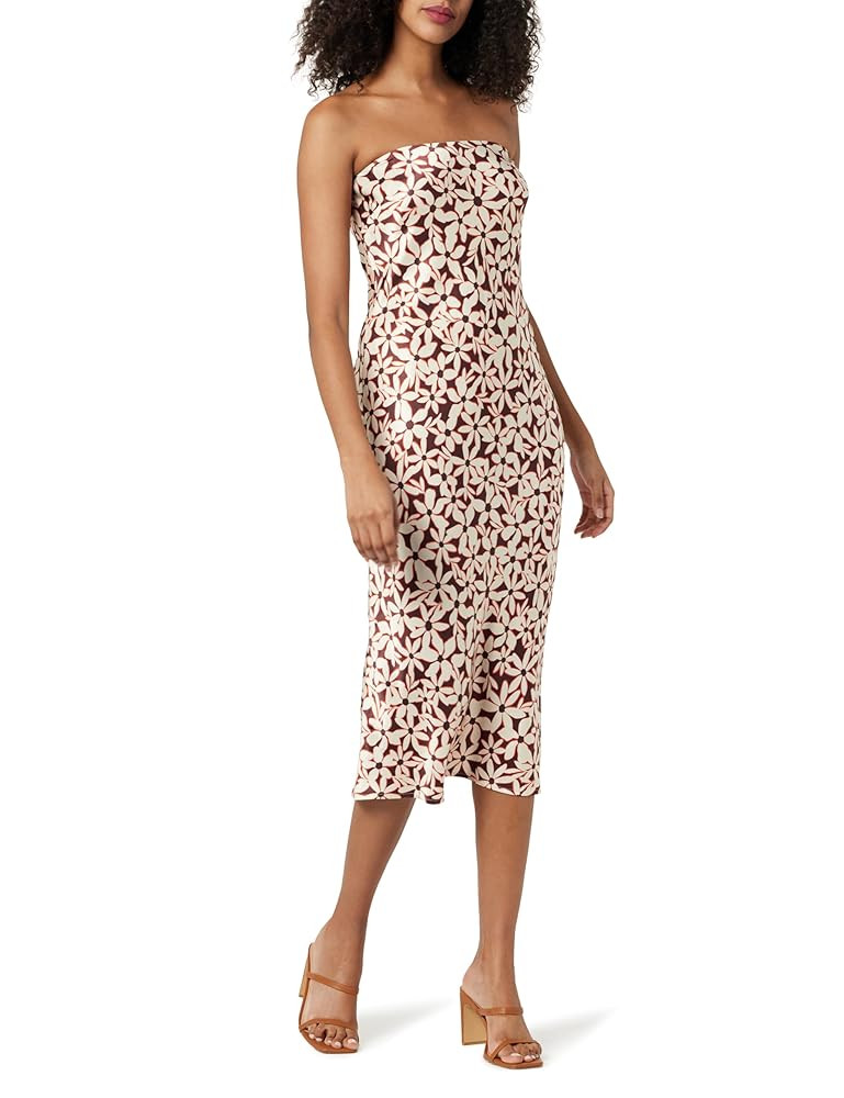 The Drop Women's Danica Strapless Midi Dress | Amazon (US)